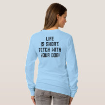 4 pattes Adrift La vie est courte. Va chercher ton