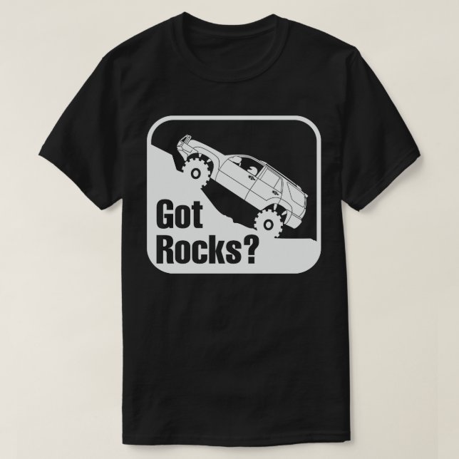 T-SHIRT 4 RUNNER A OBTENU DES ROCHES (Design devant)