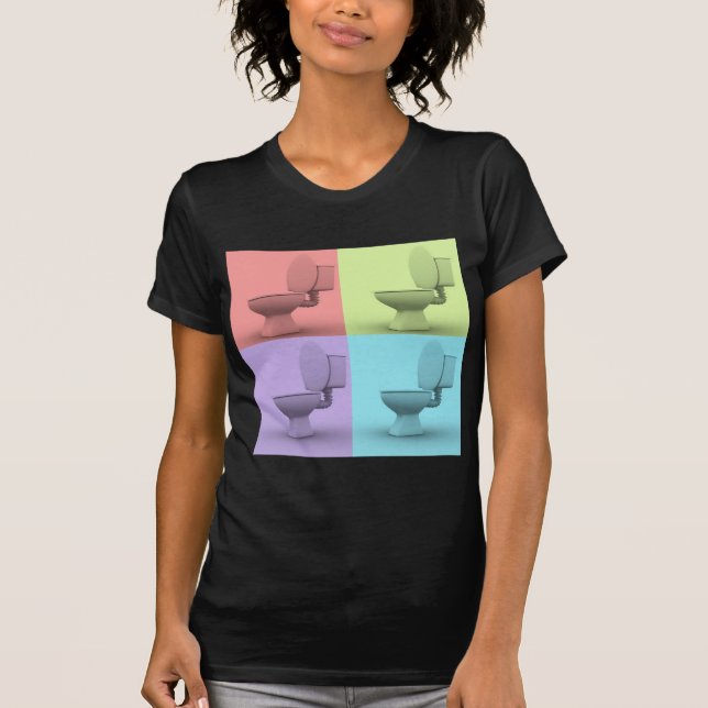 T-shirt 4 toilettes (Devant)