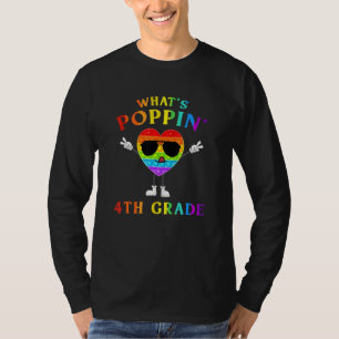 T-shirt 4E Année 100 Jours D'École Pop It Fidget Toy