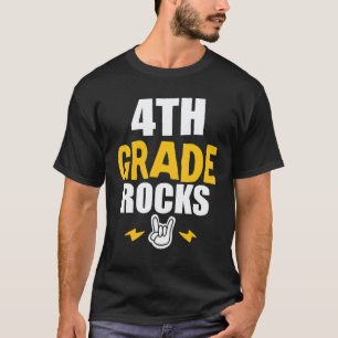 T-shirt 4e année, retour à l'école, professeur de quatrièm