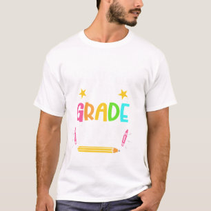 T-shirt 4e année virtuelle Rocks Retour à l'enseignement s