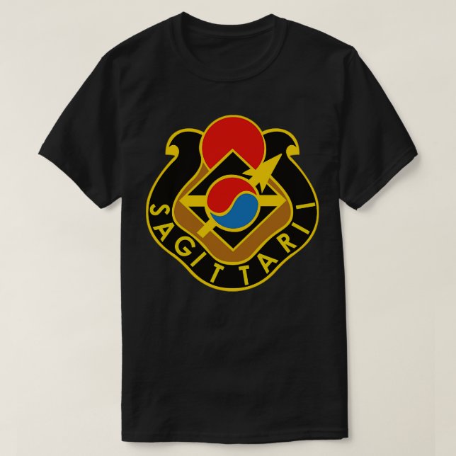 T-shirt 4e commande de missile DUI wt X (Design devant)