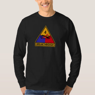 T-shirt 4e division blindée " percée "