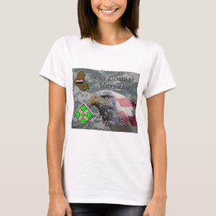 T-shirt 4e Division d'infanterie Irak Vétérinaire de comba