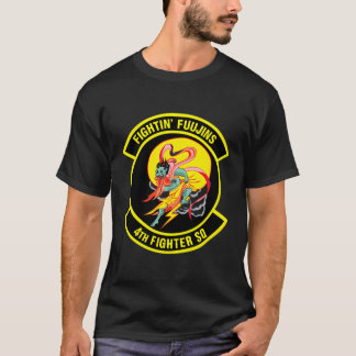 T-shirt 4E Escadron D'Avion De Combat Combattant Fuujins V