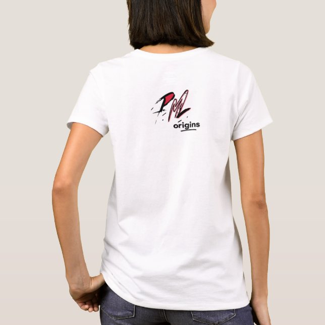T-shirt #4Ever Thumbprint Femens Shirt - Trini (Dos)