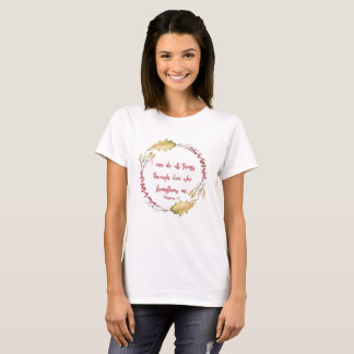 T-shirt 4h13 de Philippiens - je peux faire tout des