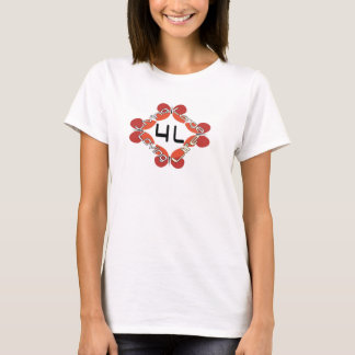 T-shirt 4L- Vivre une grande vie amoureuse - Papillon