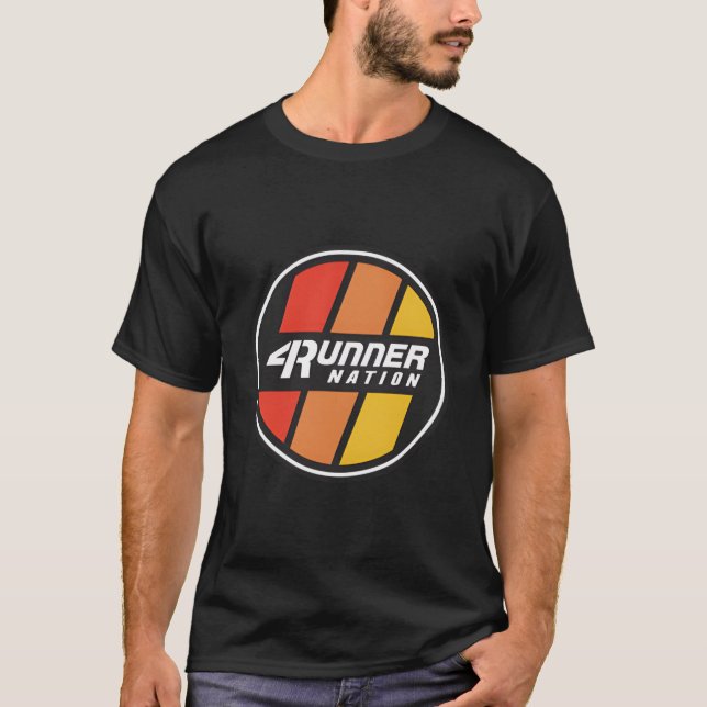 T-shirt 4Runner Nation Trd Stripe Badge (Devant)