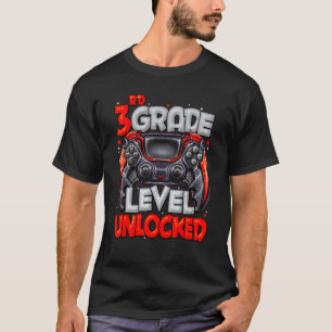 T-shirt 4th Grade Level Unlocked Game On 4th Grade Back To