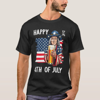 T-shirt 4th July 1776 Patriotic Patriot USA Eagle Independ