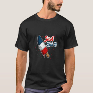 T-shirt 4th July Drinks Party Family Friends Patriotic Jus