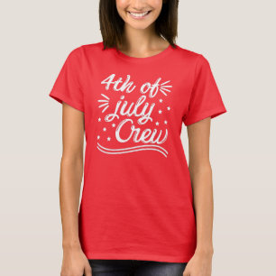 T-shirt 4th Of July Crew