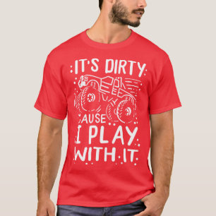 T-shirt 4X4 RACING BOUD BOGGGING Sa Cause SOMBRE