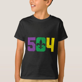 T-shirt 504 Indicatif régional Pride Nola Nouvelle-Orléans