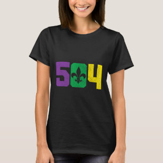 T-shirt 504 Indicatif régional Pride Nola Nouvelle-Orléans