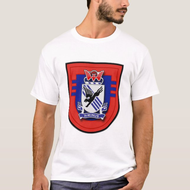T-shirt 505th Régiment d'infanterie - aéroporté, éclair de (Devant)