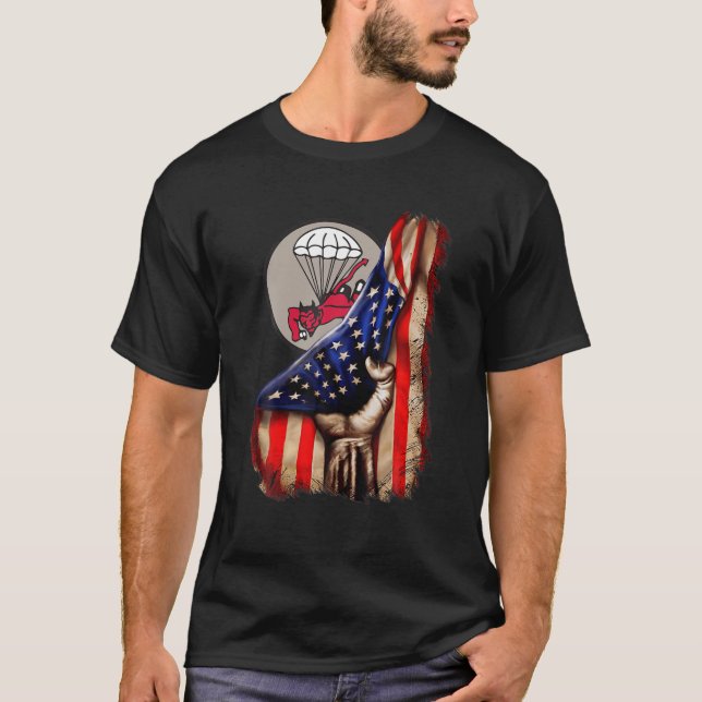 T-shirt 508E Régiment D'Infanterie De Parachutistes (508E  (Devant)