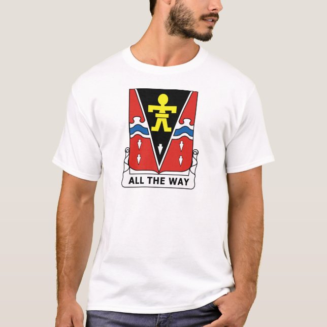 T-shirt 509th Régiment d'infanterie de parachute (PIR) - 2 (Devant)