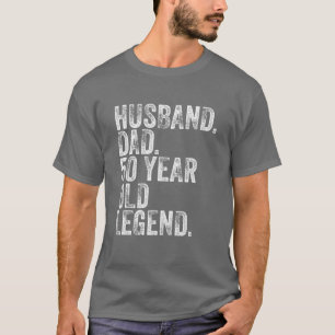T-shirt 50 Ans 50E Anniversaire 1971 Mari Papa Vintag