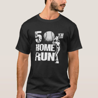 T-shirt 50 Ans Baseball Vintage 50e Anniversaire T Shir