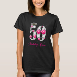 T-shirt 50 ans C'est mon 50e anniversaire Reine Diamond He