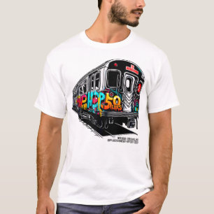 T-shirt 50 Ans De Graffiti De Métro Hip-Hop Bronx 50E Ann