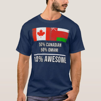 T-shirt 50 Canadiens 50 Omani 100 Cadeau fantastique pour 