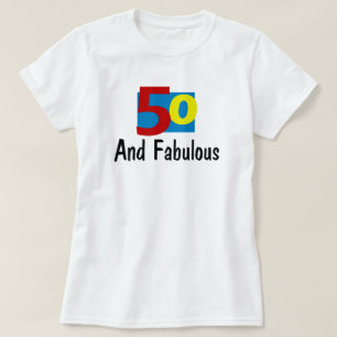 T-shirt 50 et fabuleux