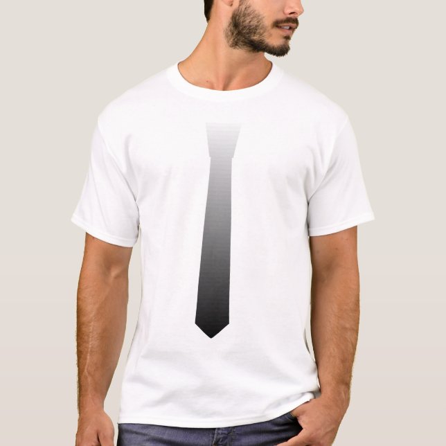 T-shirt 50 nuances de Cravate grise (Devant)