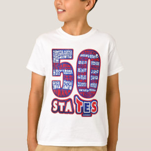 T-SHIRT 50 STATES UTILISE