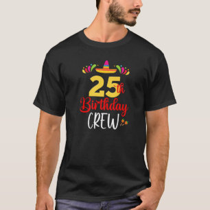 T-shirt 50e 30e 40e 60e anniversaire Mexique Fiesta Mexica