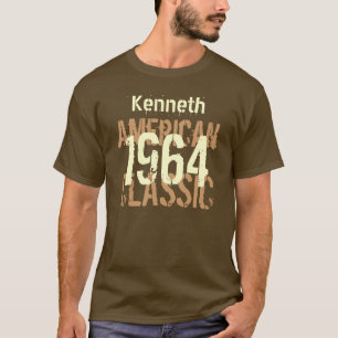T-shirt 50e anniversaire 1964 American Classic Brown Tan v