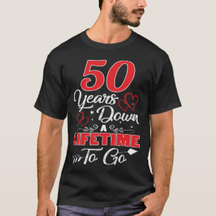 T-shirt 50e anniversaire. 50 Ans Après Une Vie À Partir