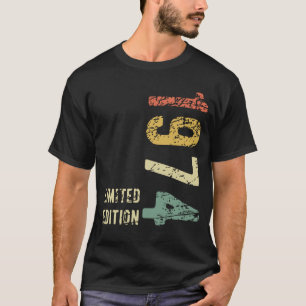 T-shirt 50e anniversaire Cadeau 1974 Edition limitée 50 an
