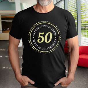 T-shirt 50e anniversaire Célébration du timbre de 50 ans