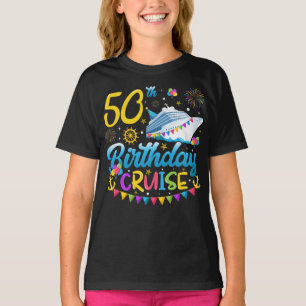 T-shirt 50e anniversaire Croisière B-Day Fille