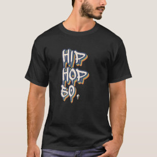 T-shirt 50e Anniversaire De Musique D'Hip hop Anniversaire
