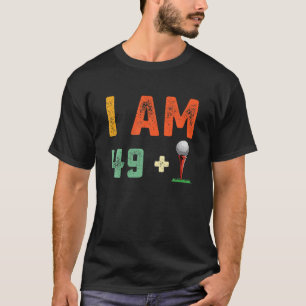 T-shirt 50e Anniversaire Golf Cadeau pour Homme Golfer 197