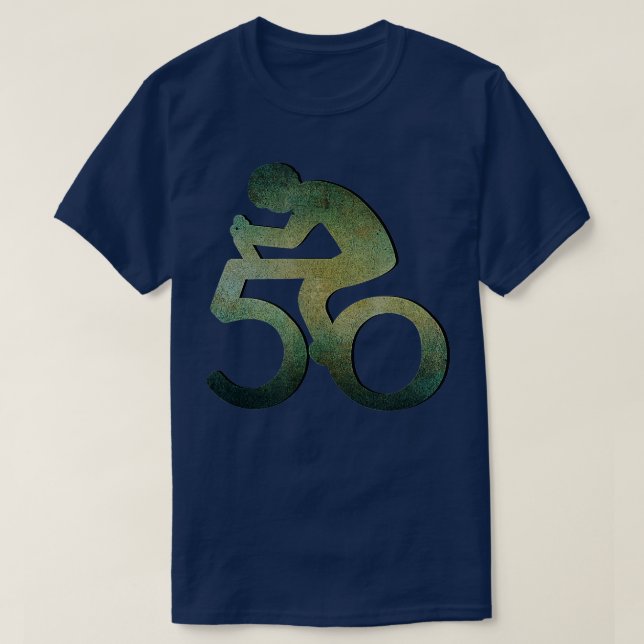 T-shirt 50e Anniversaire Vélo de Montagne notre Cycling Lo (Design devant)