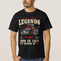 50e Birthday Man Biker Motorcycle Chopper 1975