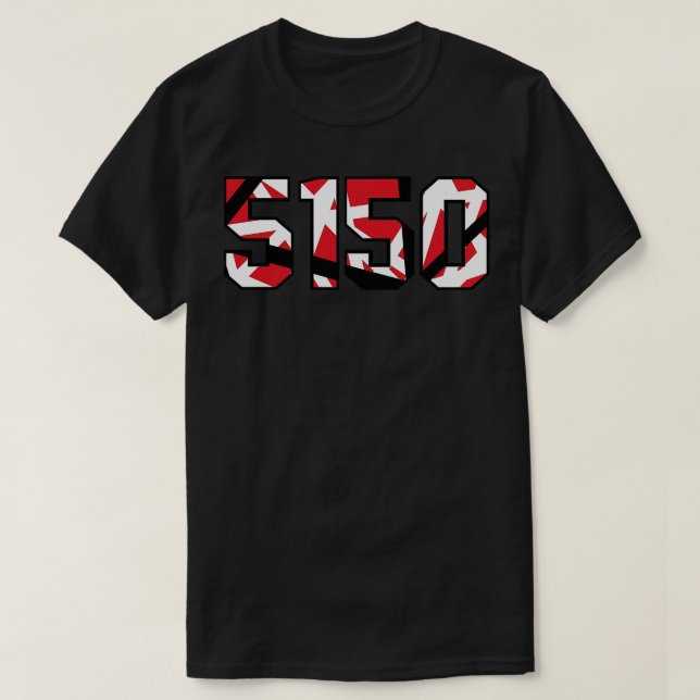 T-shirt 5150 E V H Guitare Illustration Tapisserie inspiré (Design devant)