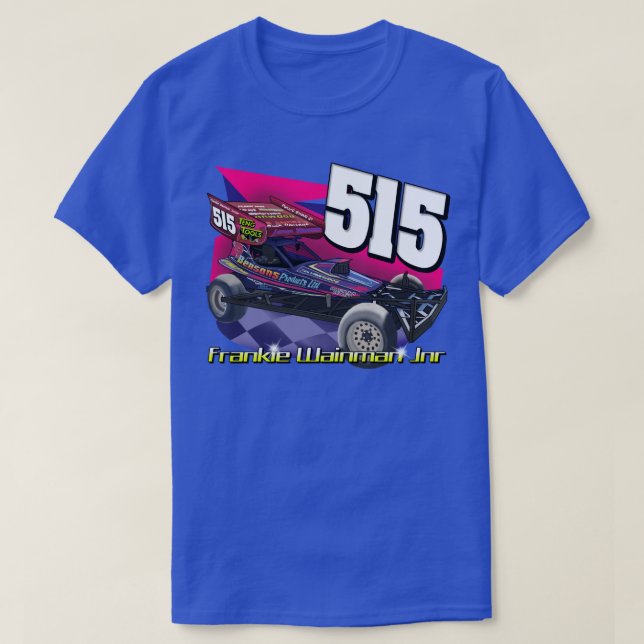 T-shirt 515 Frankie Wainman Jnr Brisca F1 2021 Tarmac (Design devant)