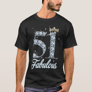 T-shirt 51 Ans C'Est Mon 51e Anniversaire Reine Diamond He