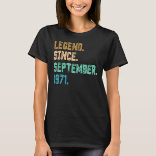 T-shirt 51 ans de légende depuis septembre 1971 51e naissa