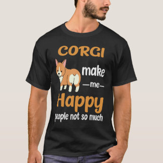T-shirt 51 Corgi Me Rendre Heureux