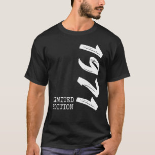 T-shirt 51e anniversaire Dames Mens 51 ans 1971 1