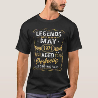 T-shirt 51E Anniversaire Des Légendes De Décoration Sont N