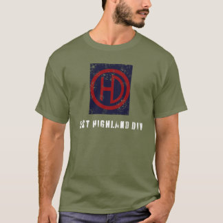 T-shirt 51e Division des hautes terres (en détresse)